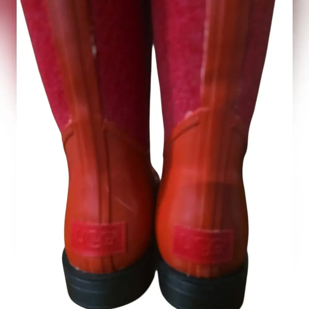 Ugg Wellies Reignfall Red Rainboots